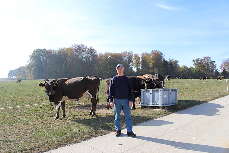 À la rencontre de nos membres - François Muller, producteur de lait bio